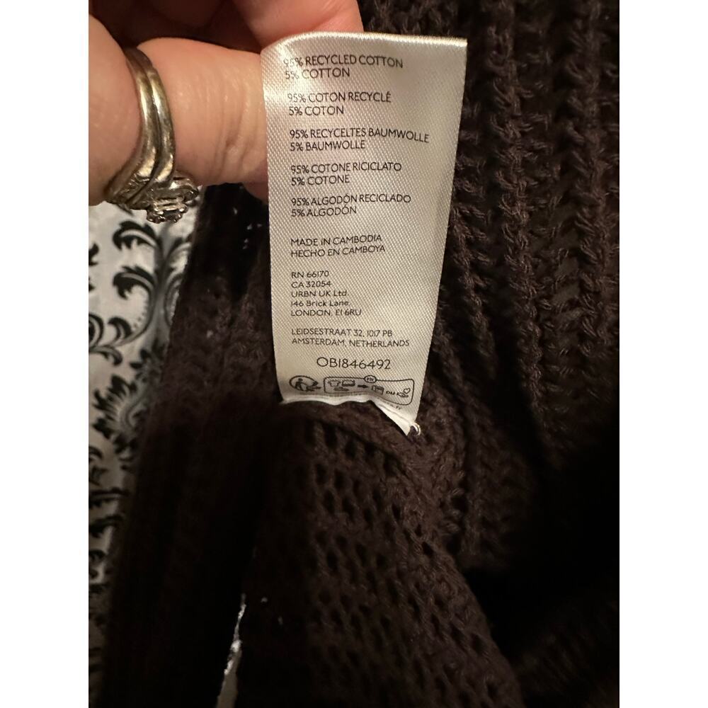 Brown BDG Urban Outfitters Knit Button Up Sweater Cardigan - Picture 7 of 7
